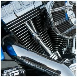 Arlen Ness 10-Gauge Chrome Pushrod Covers -Camchest Kits Shop 206 580 E V3