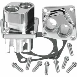 S&S Cycle Chrome Billet Tappet Guides For V-Series Crankcases