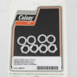 Colony Knucklehead Left Side Shaft End Nuts