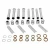 V-Twin Manufacturing Chrome Pushrod Cover Kit -Camchest Kits Shop 430 889 A V3