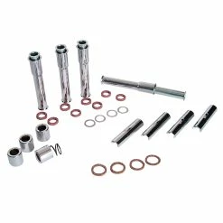 J&P Cycles Chrome Pushrod Cover Kit