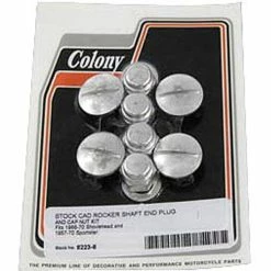 Colony Cadmium Replacement Rocker Shaft End Plugs