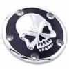 Milwaukee Twins Chrome And Black Skull Points Cover -Camchest Kits Shop 7500268 A V1