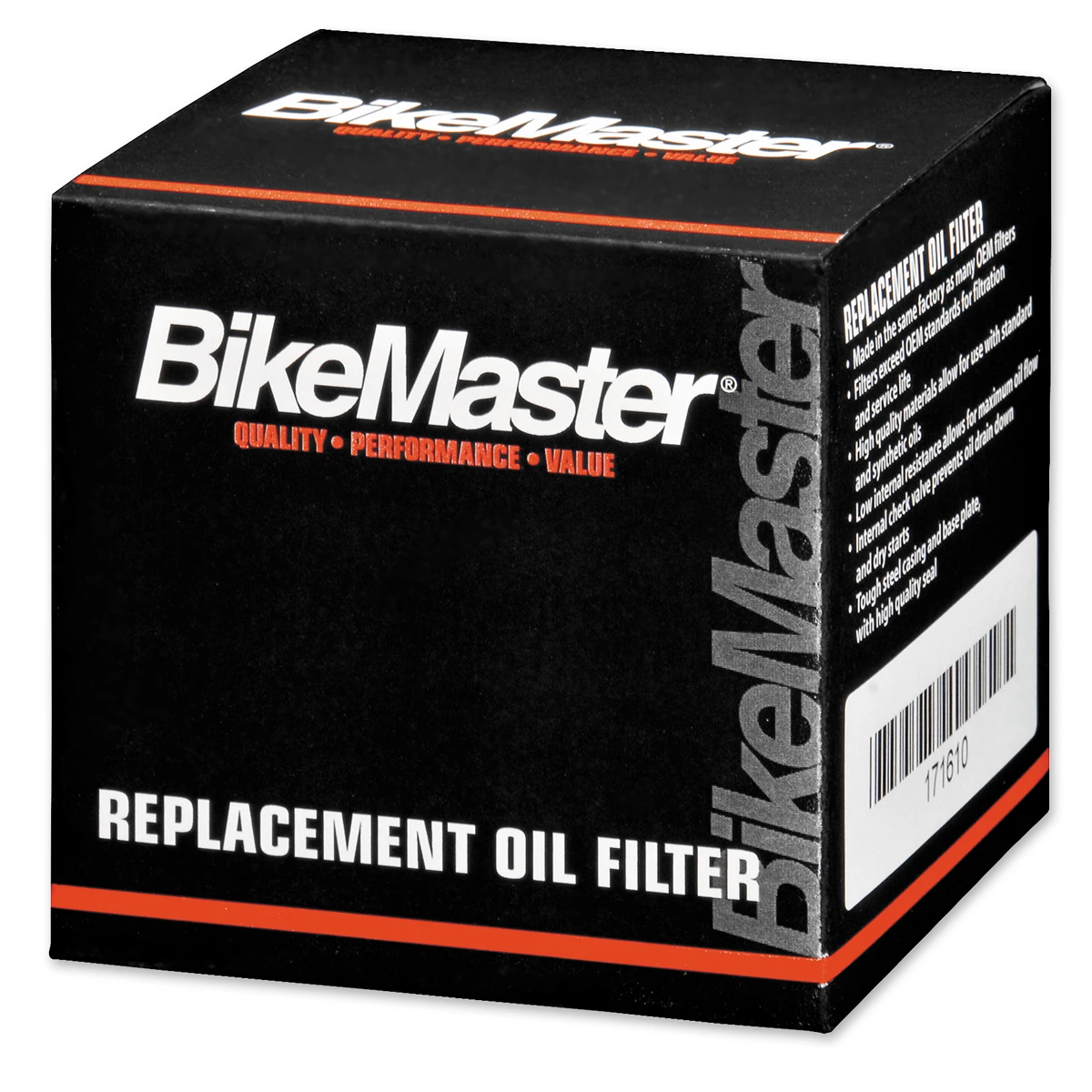 BikeMaster Black Spin On Oil Filter 4 BikeMaster Black Spin On Oil Filter - Image 2